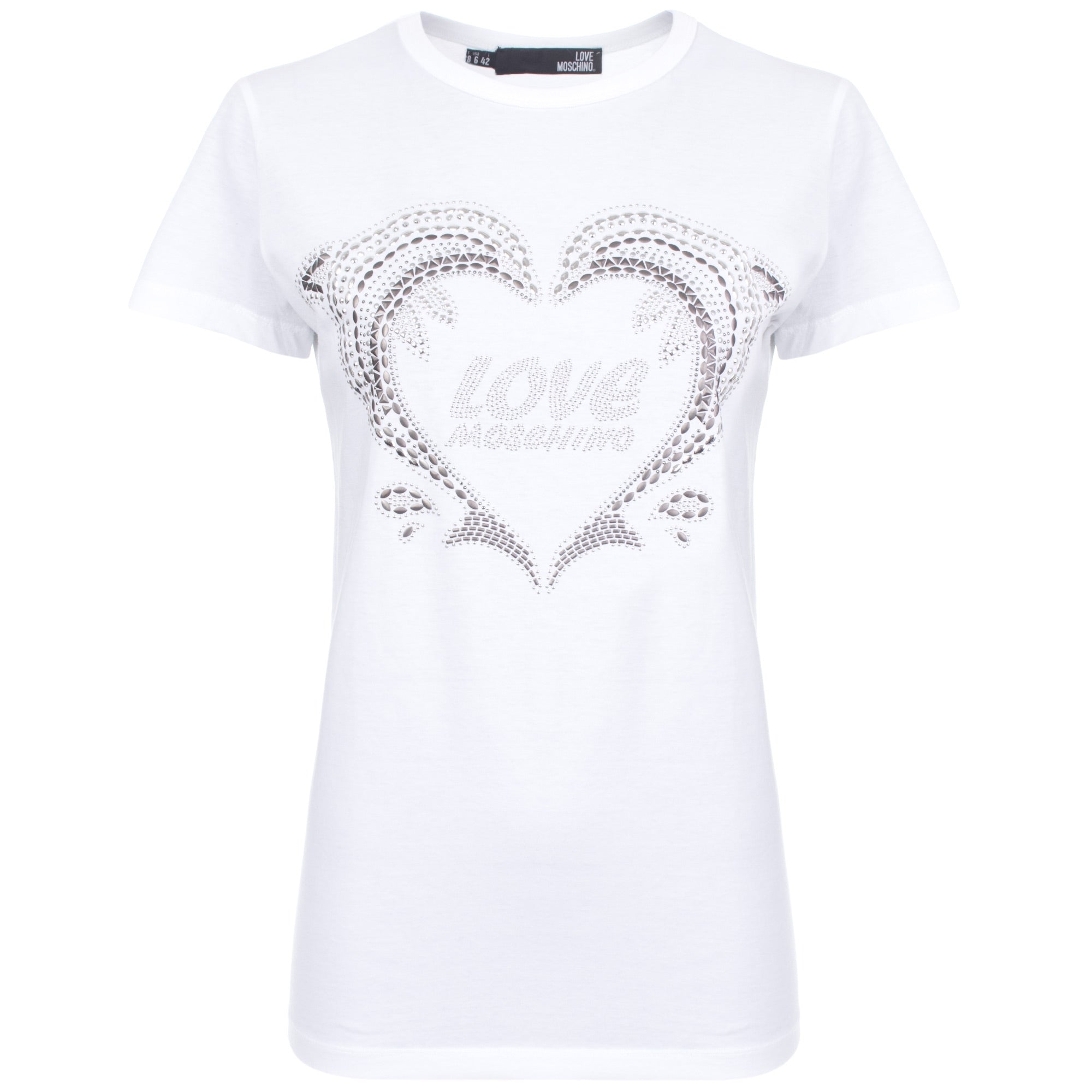 white love moschino t shirt