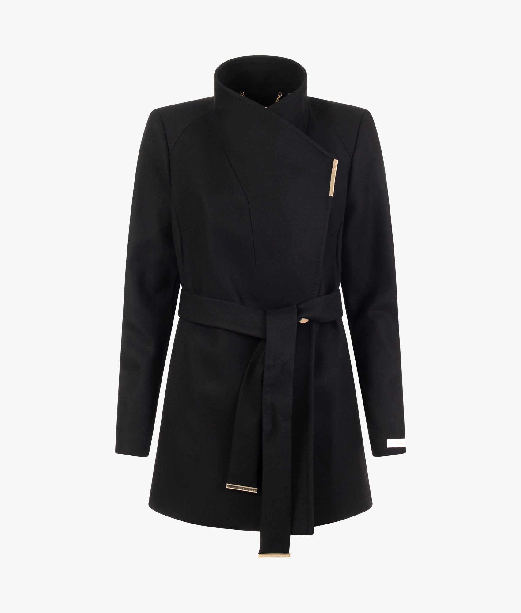 Ted baker short on sale wool wrap coat