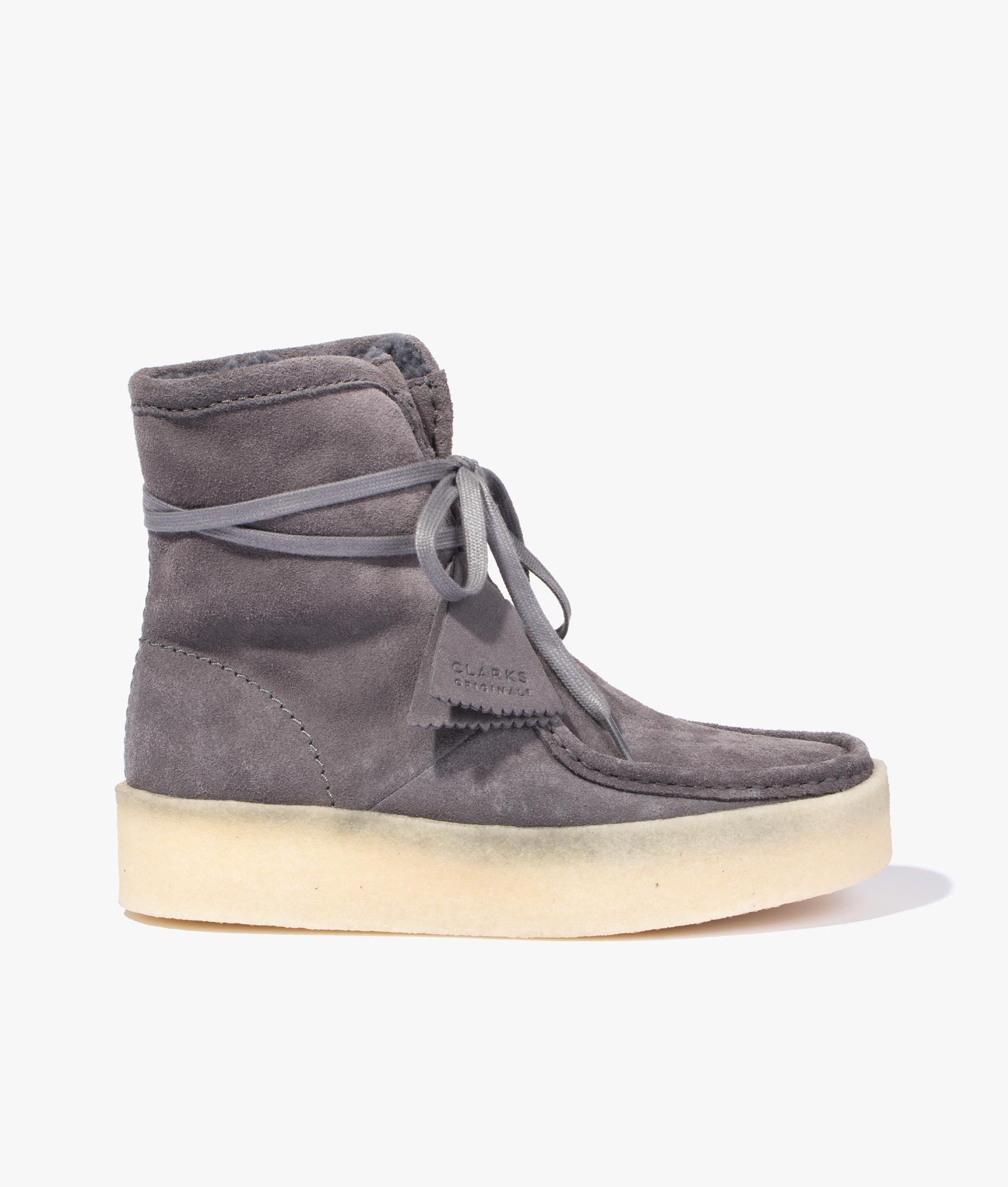 Clarks wallabees high top sale