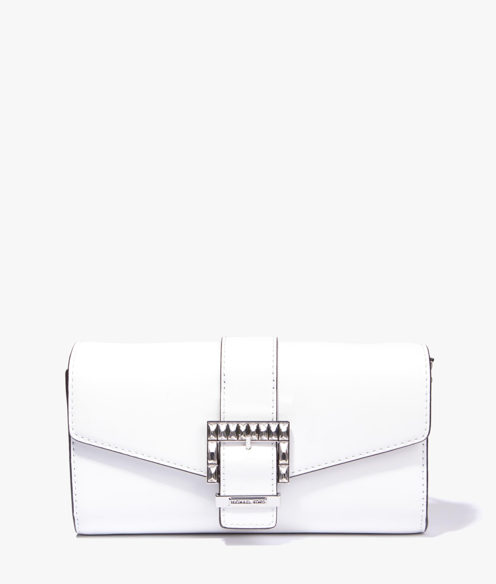 Michael kors best sale optic white purse