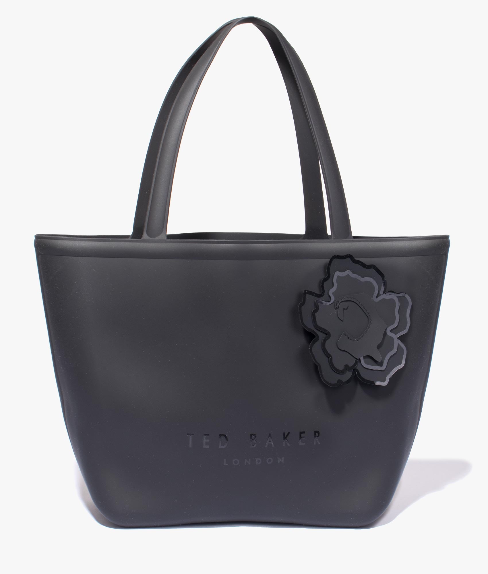 Ted Baker Jelliez Flower Large Silicone Tote Zwart