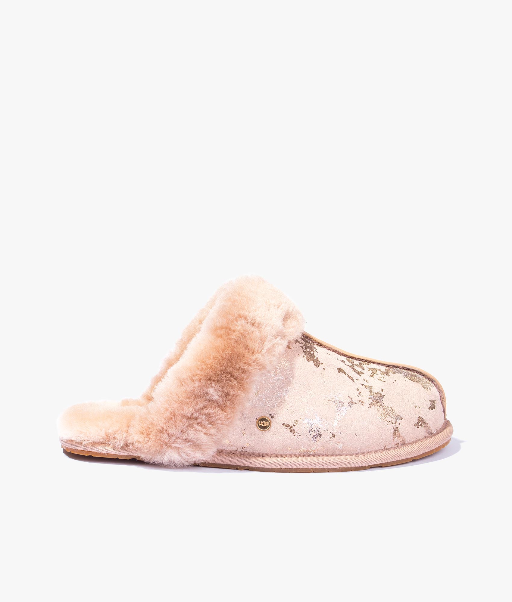 Ugg sales gold slippers