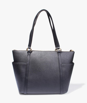 Sullivan medium zip tote in black