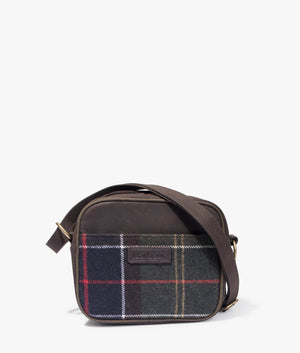 Contin crossbody in classic tartan