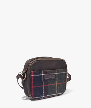 Contin crossbody in classic tartan