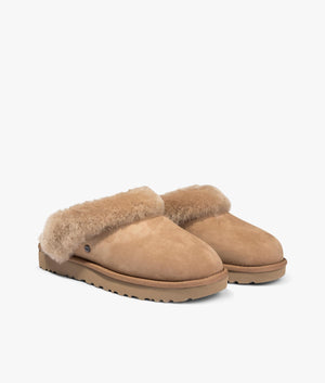 Classic slipper in chestnut