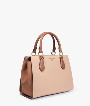 Marilyn tote in camel multi