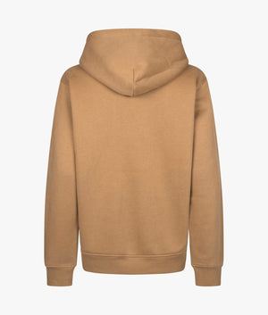 Rey uggfluff logo hoodie in chestnut