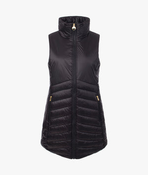 Taylor gilet in black