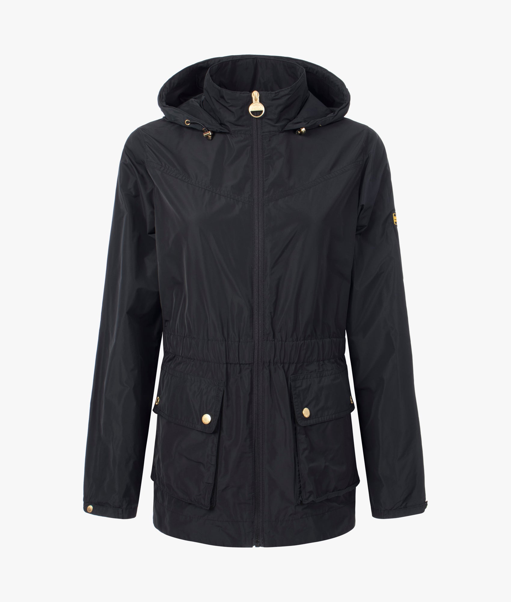 Barbour | Atom showerproof in black | EQVVS Womens