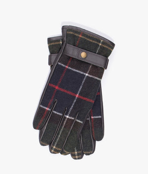 Aubrey waterproof tartan gloves in classic tartan