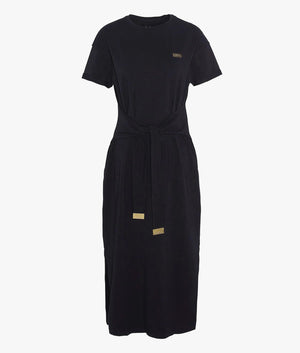 Whitson midi dress in black