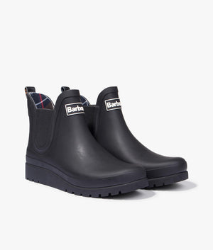 Clifton wedge chelsea boot in black