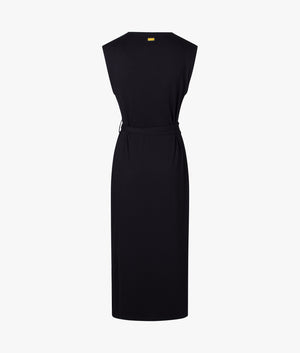 Courtney midi dress in black