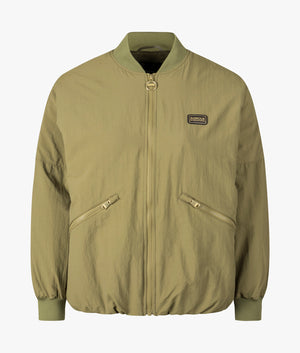 Mansell casual bomber in golden khaki