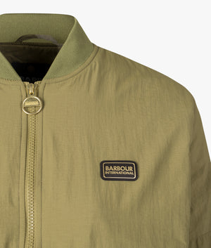 Mansell casual bomber in golden khaki