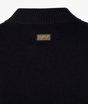 Callie knitted jumper in black