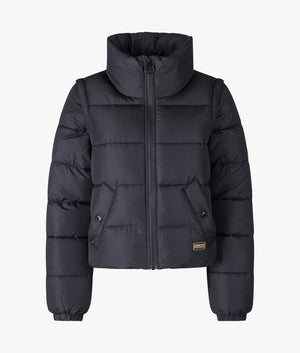 Webber puffer in black