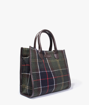 Barrhill tote in classic tartan