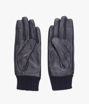 Deanna leather glove in black