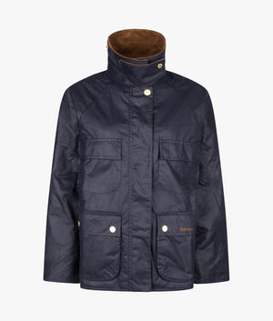 Ruth wax jacket in royal navy