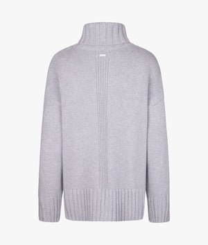 Josephine knitted jumper in Grey Marl