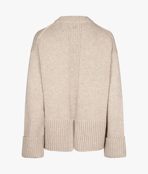 Cassandra knitted jumper in camel