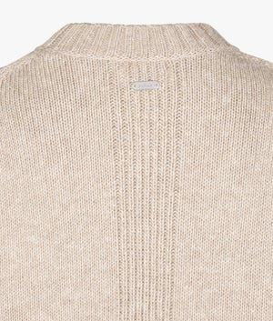 Cassandra knitted jumper in camel