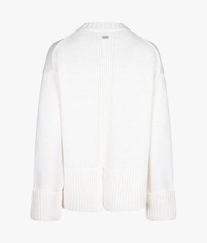 Cassandra knitted jumper in cloud