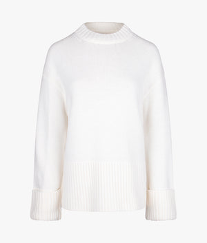 Cassandra knitted jumper in cloud