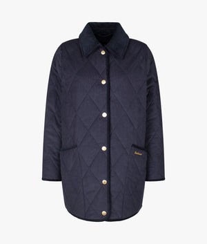 Cornelia quilted jacket in navy