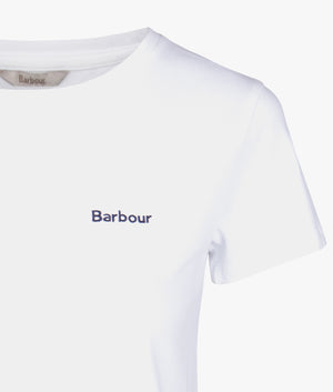 Saltford tee shirt in white