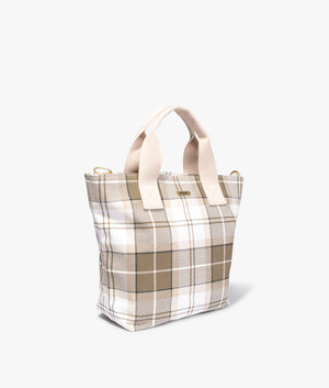 Maisy tartan tote bag in safari dress tartan