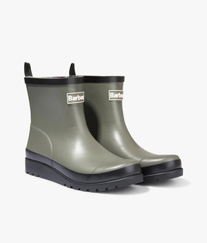 Portree wellington boot in dusky olive