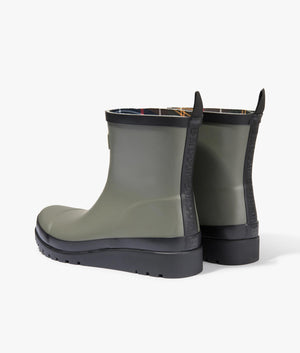 Portree wellington boot in dusky olive