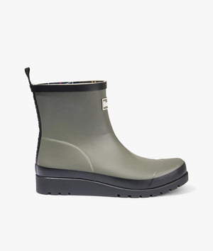 Portree wellington boot in dusky olive