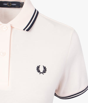 Fred Perry | Twin tipped dress in silky peach | EQVVS Womens