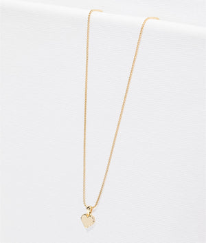 Sarroha sparkle heart pendant in gold