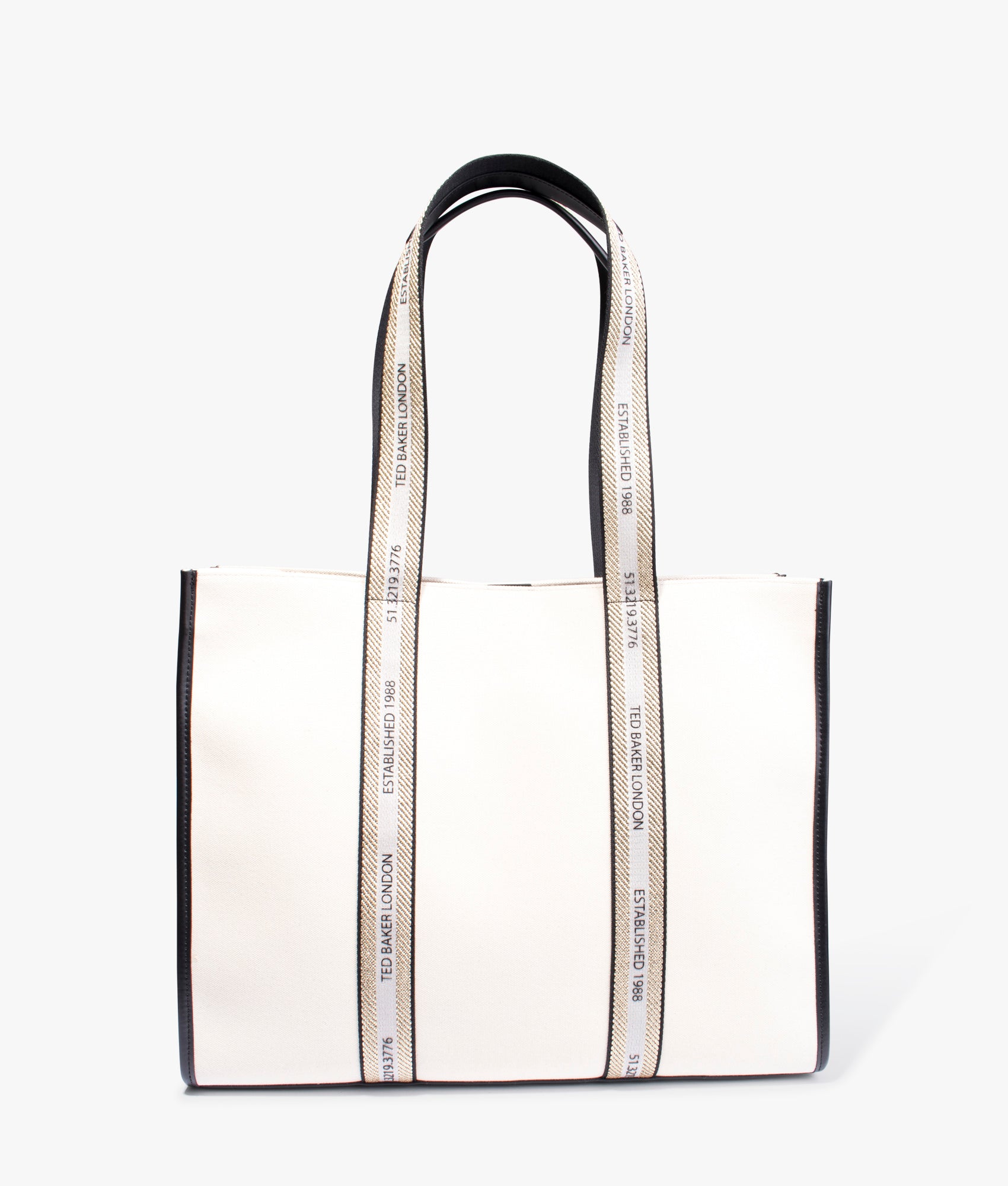 Ted Baker | Georjey branded webbing canvas tote | EQVVS Womens