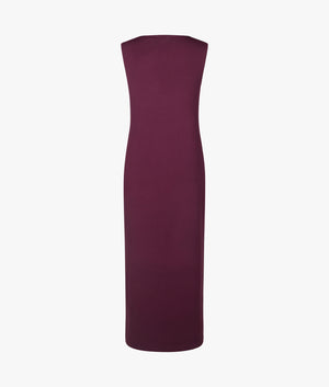 Isbelli dress in dark red