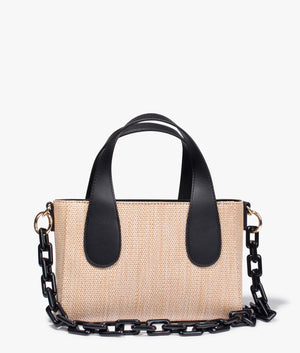 Copacabana tote in naturale and black