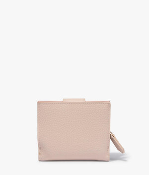 Alexia small zip purse in ecru