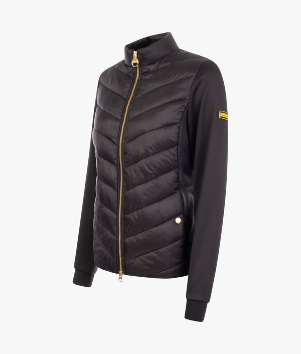 Barbour | Everly quilted sweat in black | EQVVS Womens