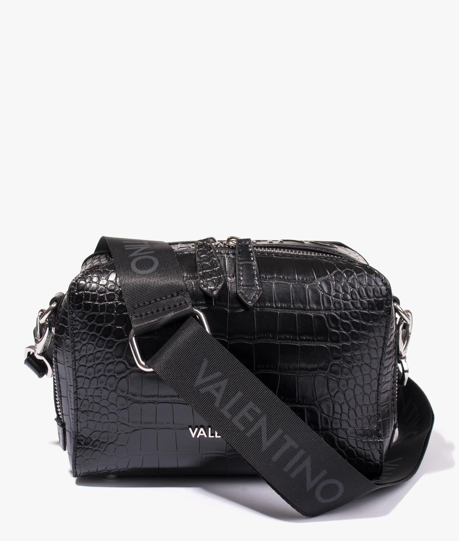 valentino pattie crossbody bag synthetic black