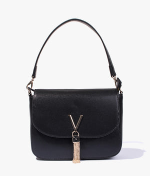 Divina shoulder bag in black & gold