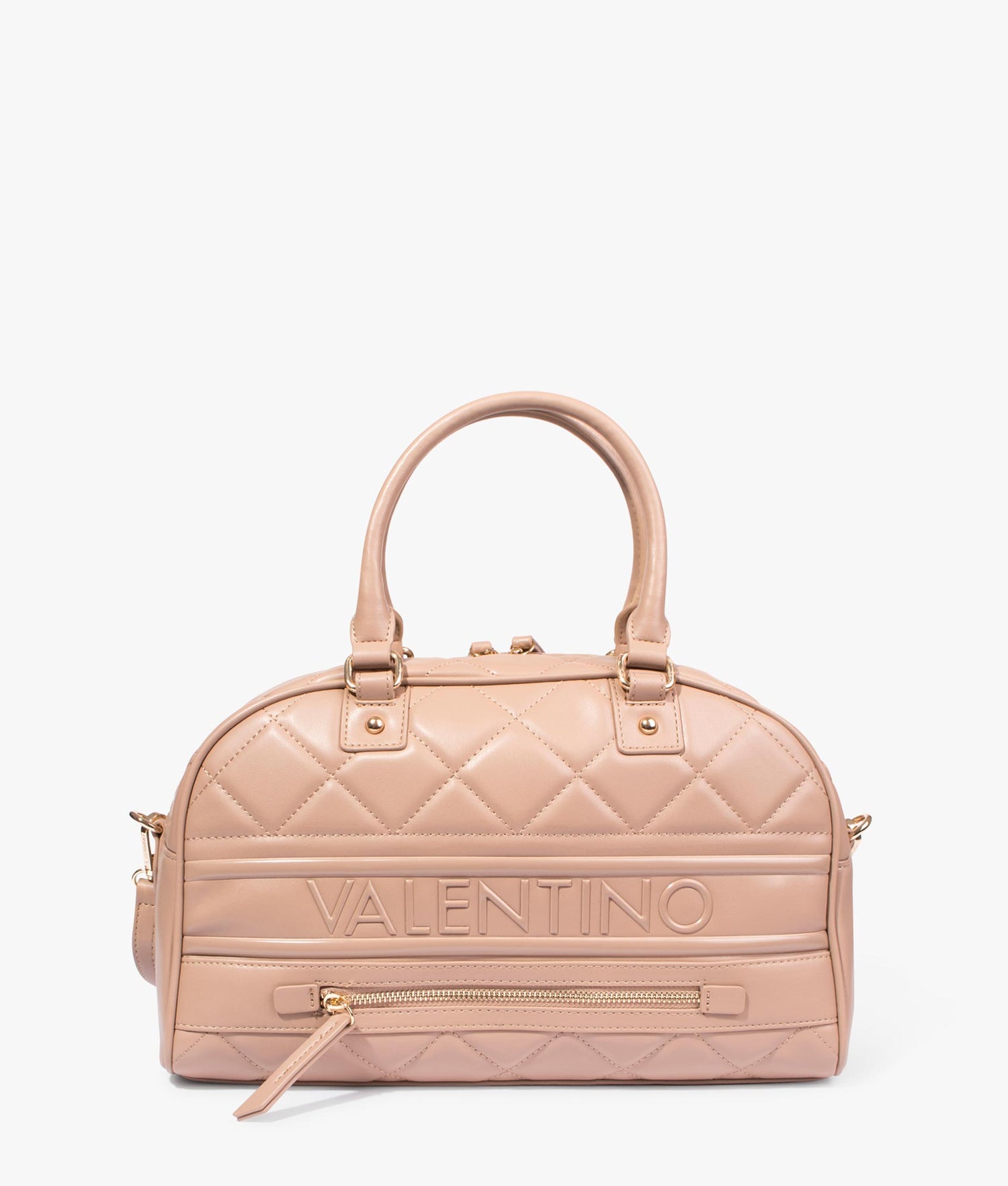 Valentino Bags Ada quilted embossed cross body bag with chain strap in black