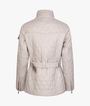 Barbour international jacket womens hot sale Silver