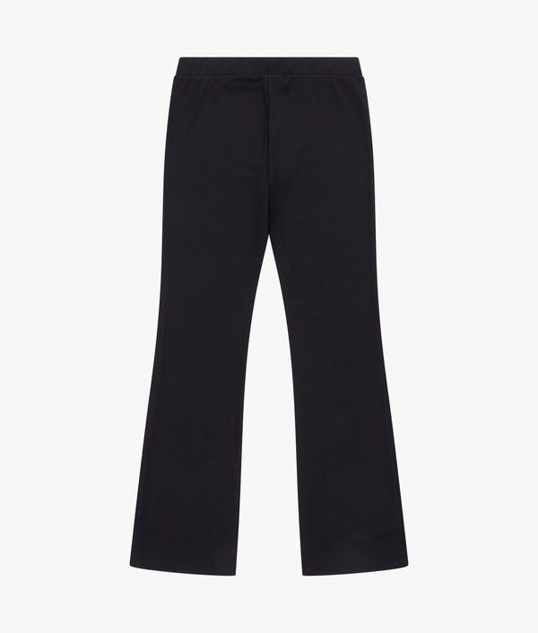 Tommy Jeans, Tommy badge low rise flare leggings in black