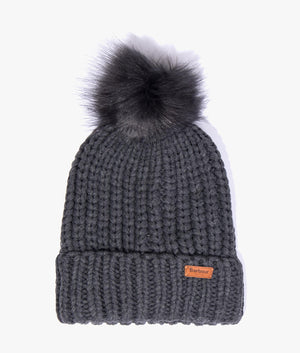 Saltburn beanie in charcoal