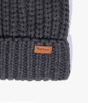 Saltburn beanie in charcoal